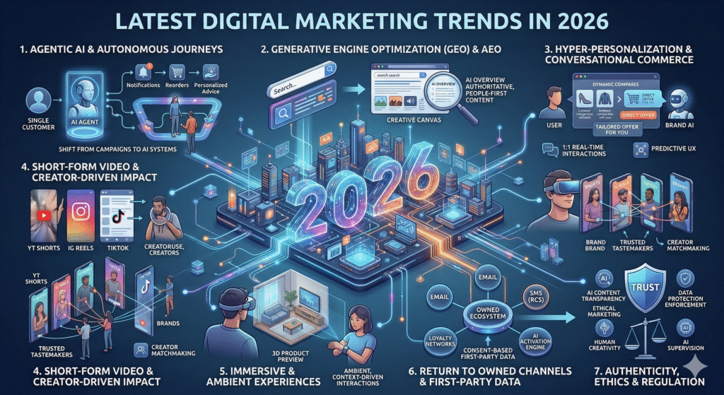 Beginner's Guide to Digital Marketing in 2026 Latest Digital Marketing Trends in 2026